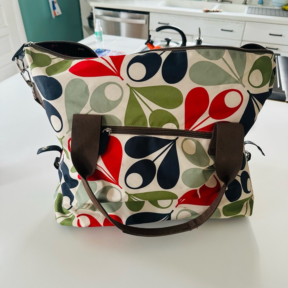 Orla Kiely for Target Stylish Multicolor Tote Bag
